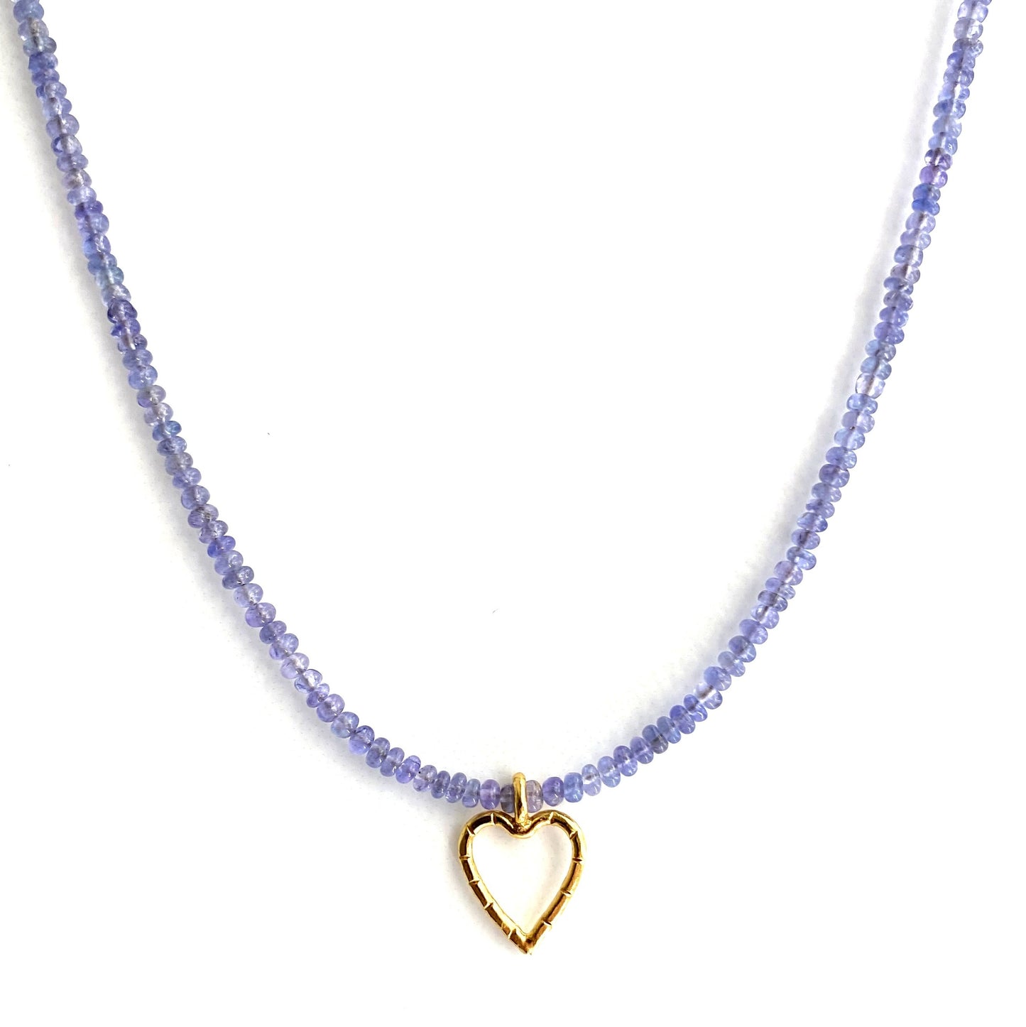 GRATEFUL HEART TANZANITE NECKLACE